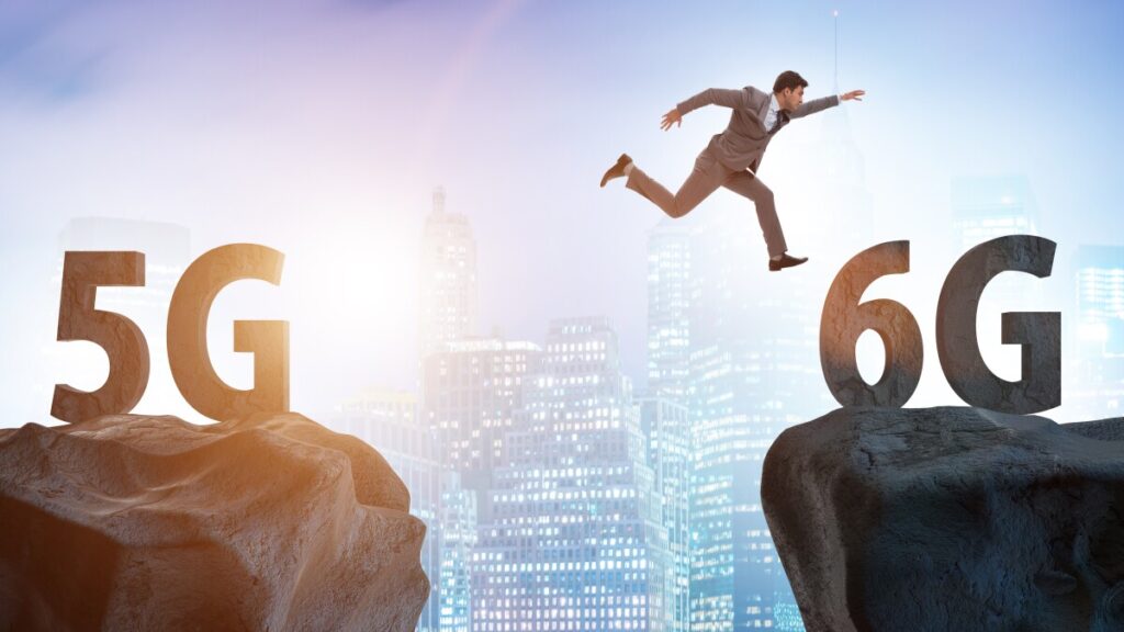 Concept of moving from 5g technology to 6g The-Role-of-5G-&-6G-in-Shaping-Tomorrow’s-World